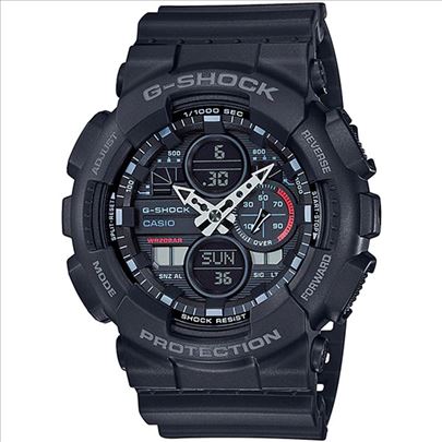 Casio G-Shock GA 140 1A1 black original novo! 
