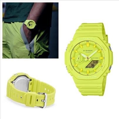Casio G-Shock GA 2100 9A9 yellow novo original 