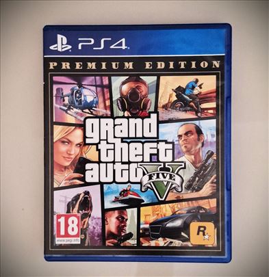 GTA 5 Premium Edition PS4 Kutija