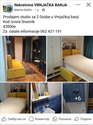 Garsonjera Snežnik - Top lokacija - Namešten