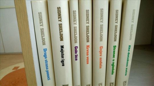 Komplet knjiga Sidney Sheldona