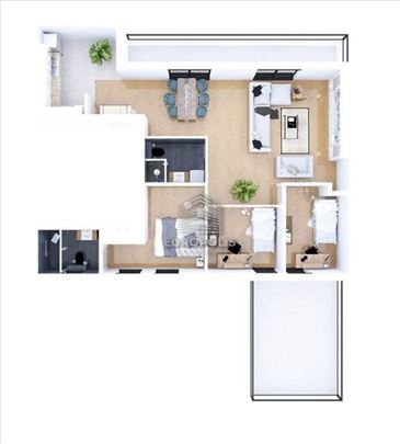 Lux Penthouse sa terasom od 100m2 ID#7861