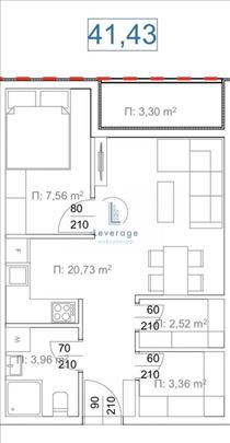Novogradnja, pretprodaja, Mirijevo, 41.43 m2