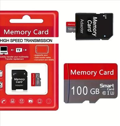 Memorijska kartica TF U3 100Gb sa SD apterom