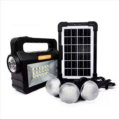Mini solarni sistem rasveta radio power bank mp3 B