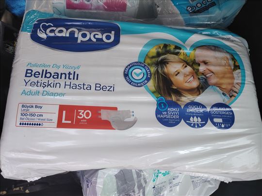 Pelene za odrasle l veličina