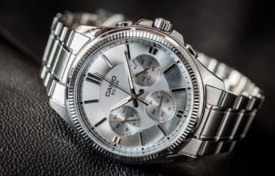 Casio Analog MTP 1375D 7AV silver original nov