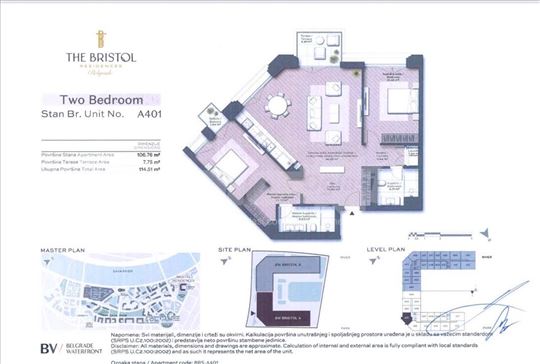 Prodajem stan u zgradi Bristol Residences