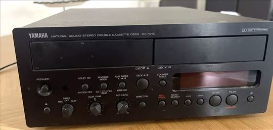 YAMAHA_DOUBLE CASSETE DECK KX-W10