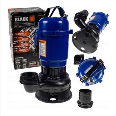 Black muljna pumpa za prljavu vodu2600w