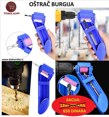 Dodatak za oštrenje burgija - Novo!