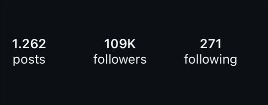 Na prodaju instagram od 109k