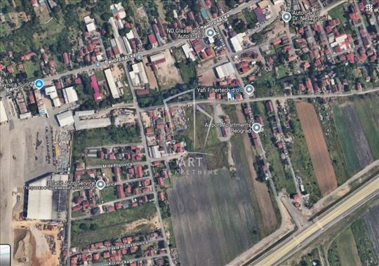 Novi Beograd, plac, 4 ara sa manjim objektom ID#11