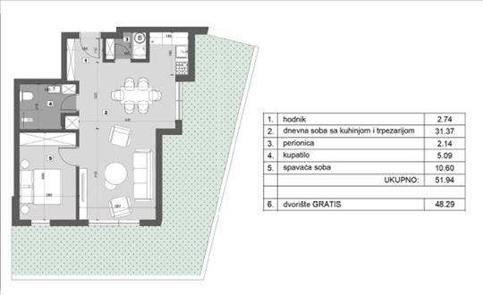 Stara Pazova, Stari Banovci, Stan, 2.0, 51m2