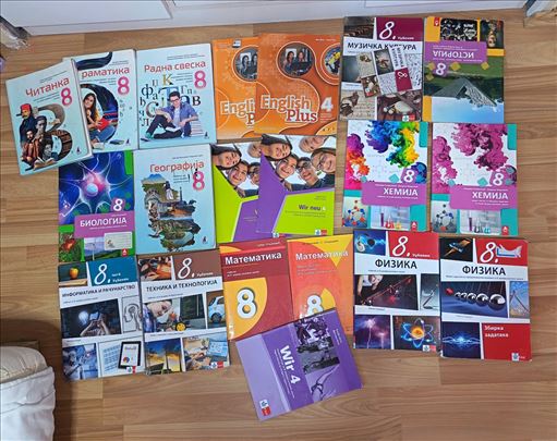 Udžbenici za 8. razred osnovne škole