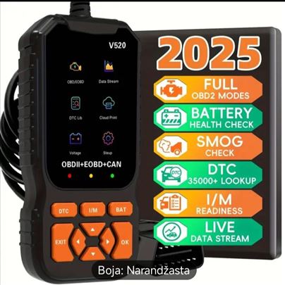 Dijagnostika za auto, novi model V520
