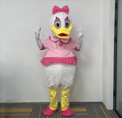 Maskota Patka Dack devojcica