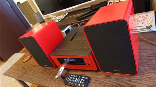 ONKYO CR-265 Ferrari crvena org daljinski