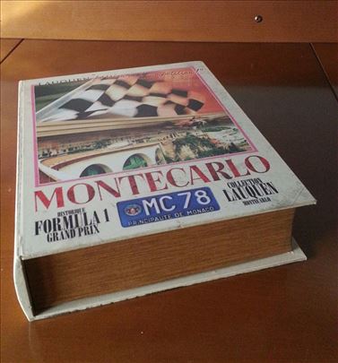Originalna knjiga kutija Monte Carlo grand prix