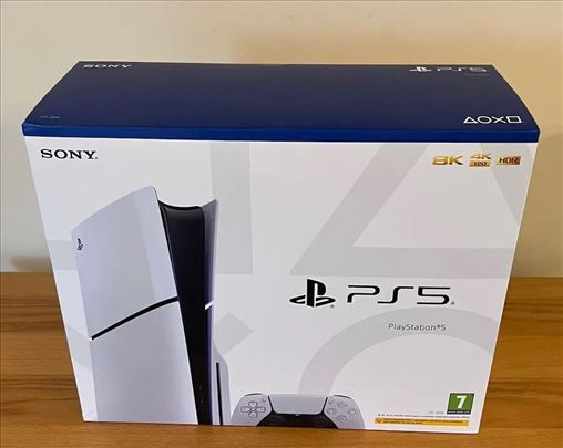 Sony PS5 Slim Disc (Novo, Nekorišćeno, Garancija)