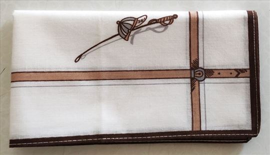 Vintage nova pamucna maramica 39x38 cm