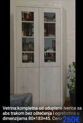 Vitrina 80x183x45