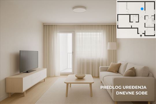 3.5 stan sa predlogom uređenja