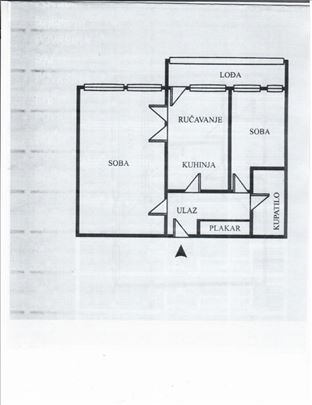 Blok 45, dvosoban, 59m2, uknjižen ,useljiv
