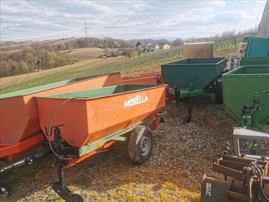 Prikolice za grožđe - Chemo, Mossela, Rauch, Knod