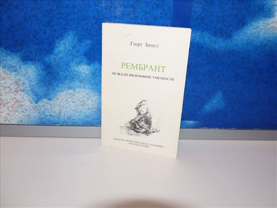 Rembrant ogled iz filozorije umetnosti - georg zim