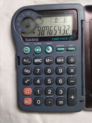 Casio Time face QA-100  Pocket Time Calculator