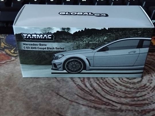 Mercedes Benz C63 AMG Coupe Black Series 1/64