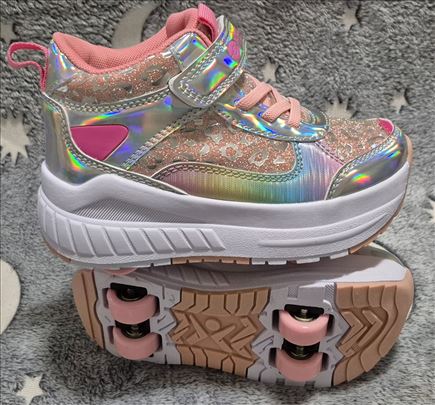 Patike sa točkićima br30 na stanju, leo šarene