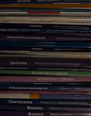 Udžbenici za 7. i 8. razred