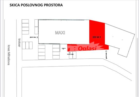 Izdavanje poslovnog prostora VALJEVO