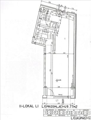 Lokal sa istorijom uspeha+opcioni nastavak biznisa