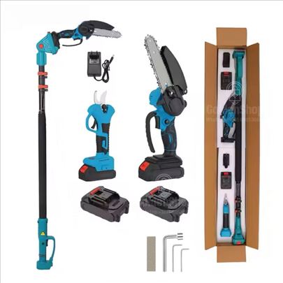 Makita aku set Testera i Makaze 128v dve baterije