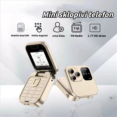 Mini mobilni telefon na preklop i16 Pro