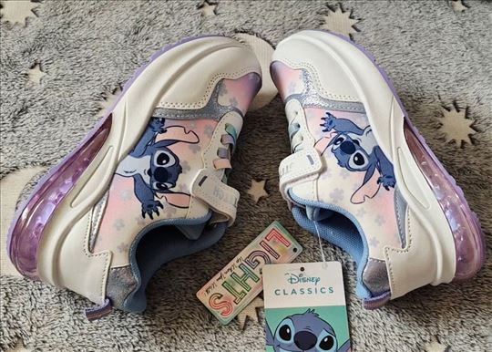 Stič patike Stitch bele, svetleći đon, ima brojeva