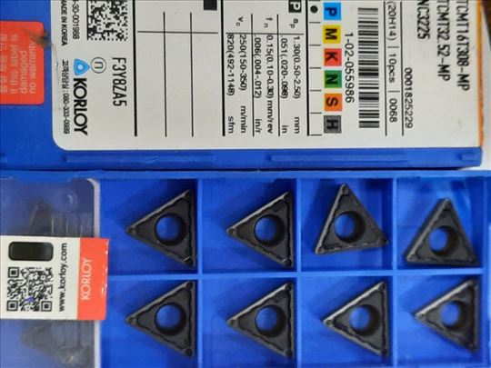 Strugarska plocica TCMT16T308NC3225Korloy
