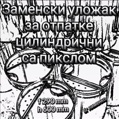 Limene parkovske kante za otpatke i smeće M2/96