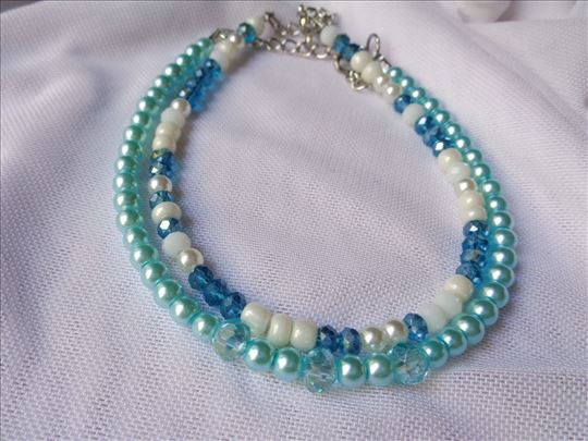 Nanogice tirkizne i plave boje