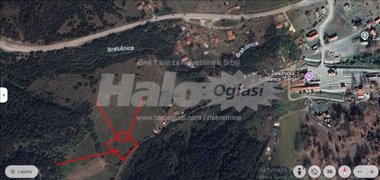 Prodajem placeve na Sarganskoj osmici