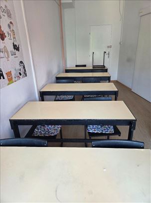 Skolske klupe i stolice
