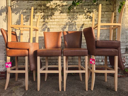 Stolice kafe bar nemačka puno drvo 34310 Topola