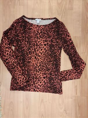 Amisu tigrasti bodi crveno crni dugih rukava