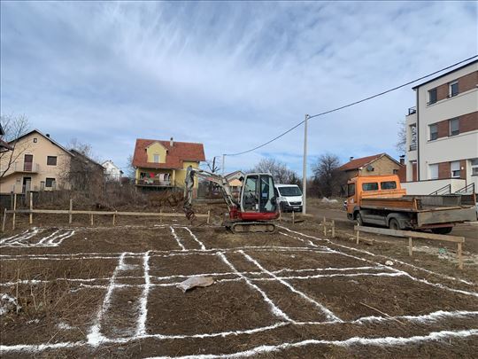 Iskopi bagerima, odvoz i dovoz materijala