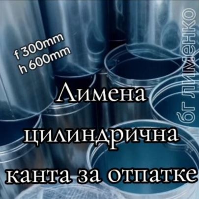 Металне канте за бетонске ђубријере М1/101