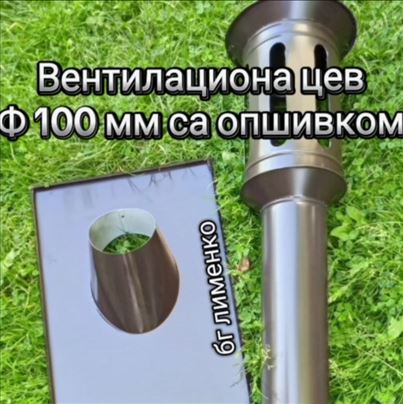 Ventilacione cevi sa opšivkom f 100 mm M2/58