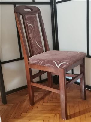 4 očuvane trpezarijske stolice